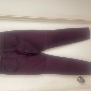 Boho Skinny Purple Jeans